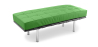 Buy City Bench (2 seats) - Faux Leather Light green 13219 in the United Kingdom