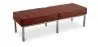 Buy Bench (3 seats) - Premium Leather Chocolate 13217 - prices