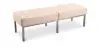 Buy Bench (3 seats) - Premium Leather Ivory 13217 at MyFaktory