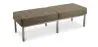 Buy Bench (3 seats) - Premium Leather Taupe 13217 in the United Kingdom