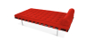 Buy City Daybed - Faux Leather Red 13228 at MyFaktory