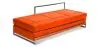 Buy Daybed - Premium Leather Orange 15431 - in the UK