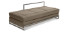 Buy Daybed - Premium Leather Taupe 15431 in the United Kingdom