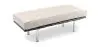 Buy City Bench (2 seats) - Premium Leather Ivory 13220 with a guarantee