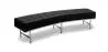Buy Montes  Sofa Bench - Faux Leather Black 13700 - in the UK