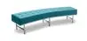 Buy Montes  Sofa Bench - Faux Leather Turquoise 13700 - prices
