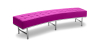 Buy Montes  Sofa Bench - Faux Leather Fuchsia 13700 in the United Kingdom