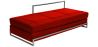 Buy Daybed - Faux Leather Red 15430 in the United Kingdom