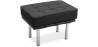 Buy City Bench (1 seat) - Premium Leather Black 15425 - in the UK