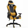 Buy Gaming Desk Chair Reclinable 180º Ergonomic  Yellow 59025 at MyFaktory