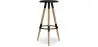 Buy Scandinavian style stool - Metal Black 59144 - prices