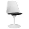 Buy Dining Chair - White Swivel Chair - Tulipa Black 59156 at MyFaktory
