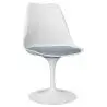 Buy Dining Chair - White Swivel Chair - Tulipa Light grey 59156 - prices