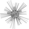 Buy Lydia wall lamp with 5 bulbs - Metal Silver 59341 - prices