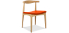 Buy Scandinavian design Chair CV20 Boho Bali - Premium Leather Orange 16436 - in the UK