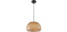 Buy Bali twisted Design Boho Bali ceiling lamp - Bamboo Natural wood 59354 - in the UK
