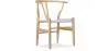 Buy Dining Chair Scandinavian Design Wooden Cord Seat - Wish Natural wood 16432 - prices