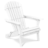 Buy Adirondack Garden Chair - Wood White 59415 at MyFaktory
