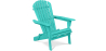 Buy Adirondack Garden Chair - Wood Green 59415 in the United Kingdom