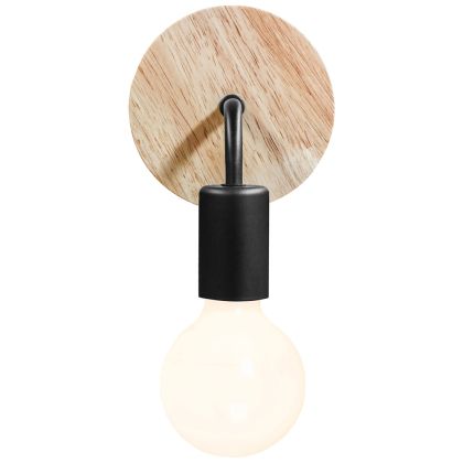 Buy Scandinavian wall lamp - Prinston Black 58849 - in the UK 