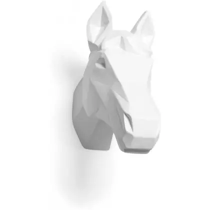 Buy Origami Horse Head - Resin White 58957 in the United Kingdom 
