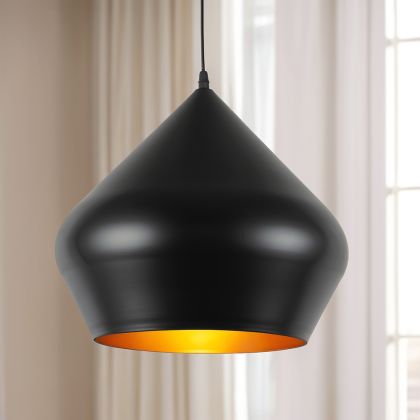 Buy Sound Shade Pendant Lamp - Aluminium Black 22729 with a guarantee 