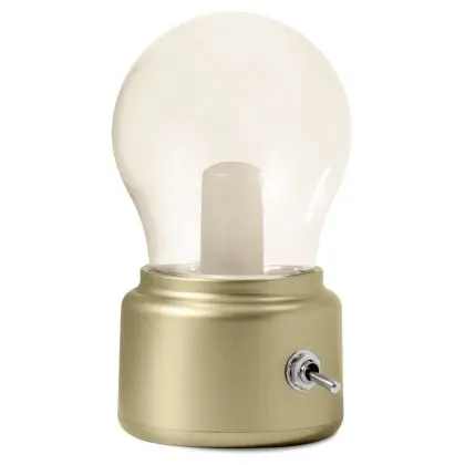 Buy Vintage Portable rechargeable lamp - Vintage Gold 59221 home delivery 