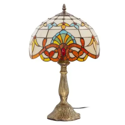Buy Tiffany table lamp - Crystal Multicolour 59350 with a guarantee 