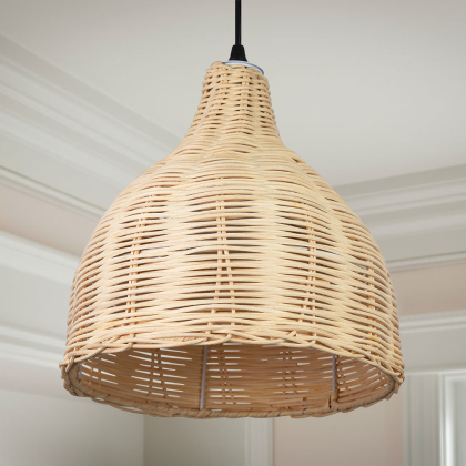 Buy Bohol Design Boho Bali ceiling lamp - Bamboo Natural wood 59355 - prices 