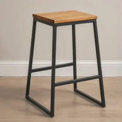 Buy Big Boy Stool 60cm Black 58422 in the United Kingdom 