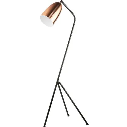 Buy Grasshoper floor lamp - Metal Chrome Rose Gold 59589 with a guarantee 