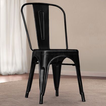 Buy Bistrot Metalix Chair - New Edition - Matte Metal Lavander 59803 at MyFaktory 