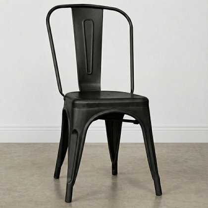 Buy Bistrot Metalix Chair - New Edition - Matte Metal Lavander 59803 in the United Kingdom 