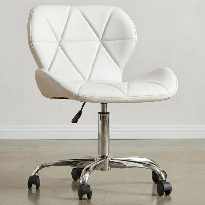 Buy Upholstered PU Office Chair - Winka Black 59871 - prices 