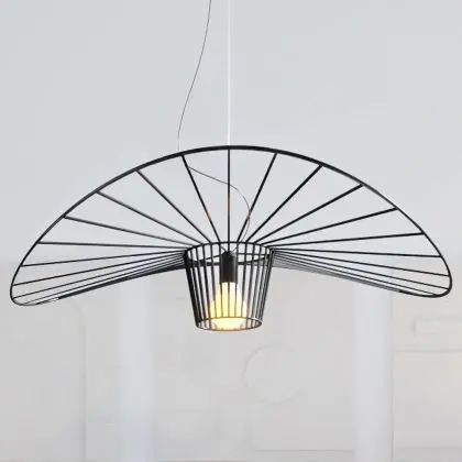 Buy Hanging Lamp Vertice - Metal - 80cm Black 59903 - in the UK 