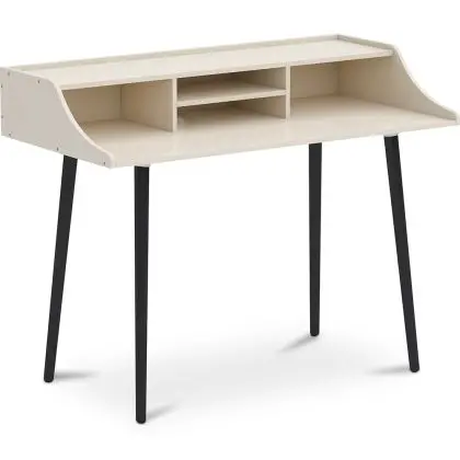 Buy Office Desk Table Wooden Design Scandinavian Style - Eldrid Natural wood 59985 home delivery 