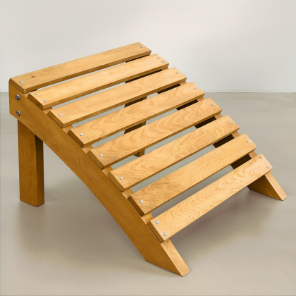 Buy Garden Chair Footrest Adirondack Wood Outdoor Furniture - Anela Red 60006 with a guarantee 