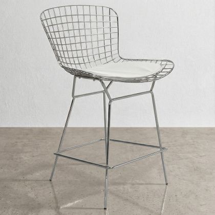 Buy Wiren Bar Stool Black 16447 with a guarantee 