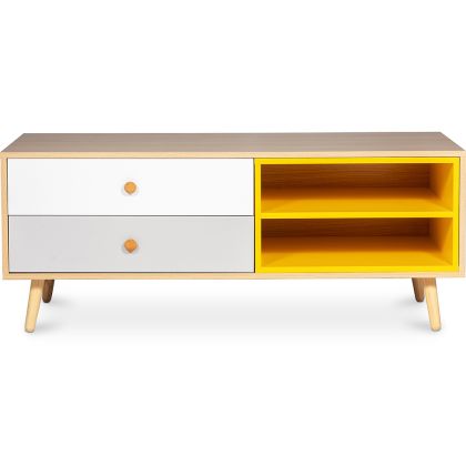 Buy Wooden TV Stand - Scandinavian Design - Preius Natural wood 60408 with a guarantee 