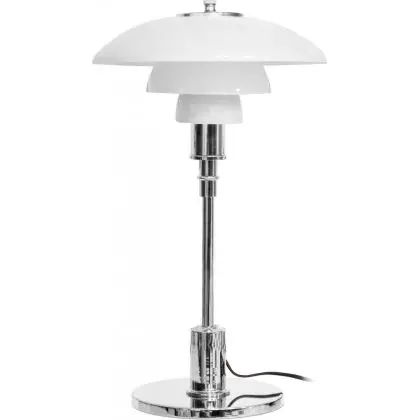 Buy PL 3/2 Desk Lamp - Steel/Opal Glass Steel 15226 in the United Kingdom 