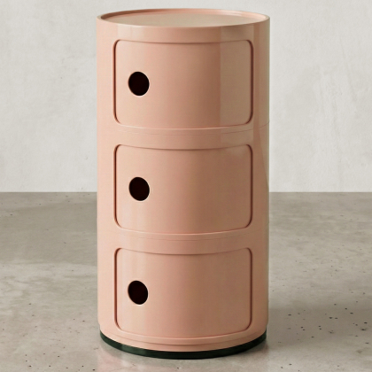 Buy Storage Container - 3 Drawers - New Bili 3 Grey 60607 - in the UK 