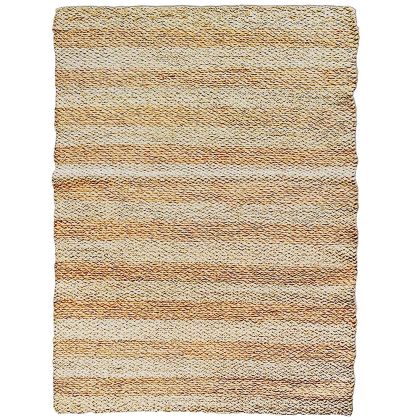 Buy Rectangular Jute Rug - Boho Bali - 120x150 CM - Selfa Natural 61078 - in the UK 