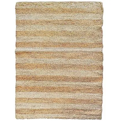 Buy Rectangular Jute Rug - Boho Bali - 150x200 CM - Selfa Natural 61079 in the United Kingdom 