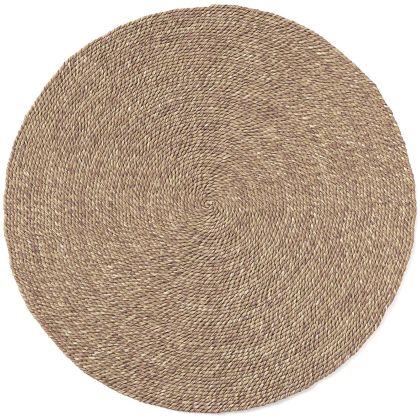 Buy Round Jute Rug - Boho Bali - 120 CM - Jenón Natural 61087 - prices 