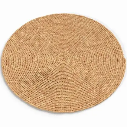 Buy Round jute rug - Boho Bali - 100 CM - Nisha Natural 61070 with a guarantee 