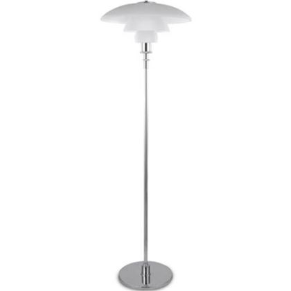 Buy PL 4/3 Floor Lamp - Steel and Glass Steel 15228 home delivery 