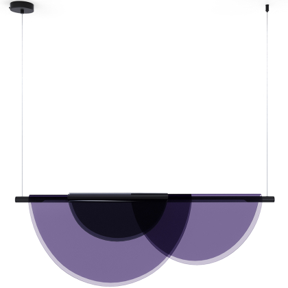 Buy Pendant Lamp - Modern Design - Dere Blue 61232 with a guarantee