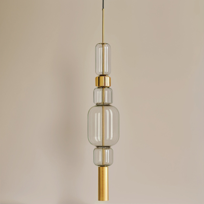 Buy Design Pendant Lamp - LED - Loraina Gold 61253 in the United Kingdom 
