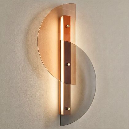 Buy LED Wall Sconce Lamp - Modern Design - Redra Multicolour 61259 - in the UK