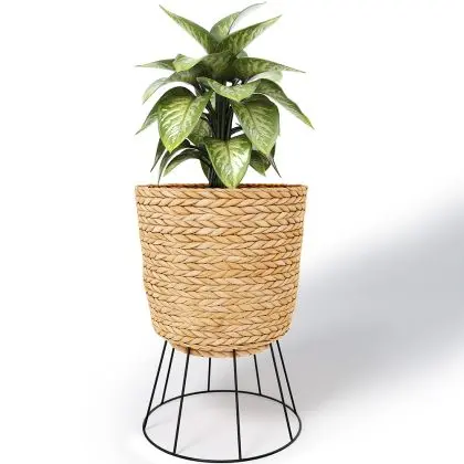 Buy Round Floor Planter - Boho Style - 46 CM - Pert Natural 61241 at MyFaktory 